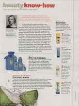 Better Homes & Gardens June 2013 Magazine Article: Q I want to get a spray tan before an upcoming wedding but I'm scared I'll look streaky and orange. How can I ensure I end up with a natural glow--not dayglow?...