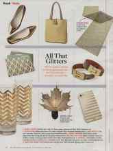 Better Homes & Gardens September 2013 Magazine Article: All That Glitters