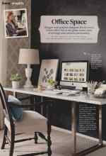 Better Homes & Gardens September 2013 Magazine Article: Office Space