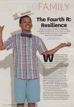 Better Homes & Gardens September 2013 Magazine Article: The Fourth R: Resilience