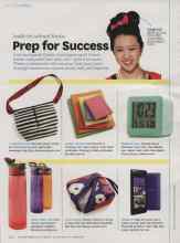 Better Homes & Gardens September 2013 Magazine Article: Back-to-school finds: Prep for Success