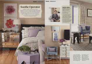Better Homes & Gardens September 2013 Magazine Article: Soothe Operator