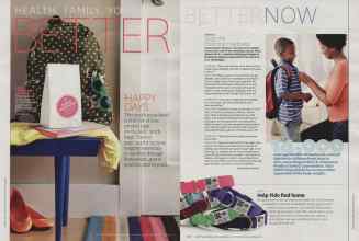 Better Homes & Gardens September 2013 Magazine Article: Page 189