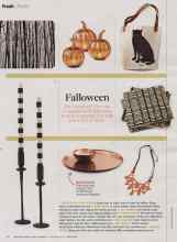 Better Homes & Gardens October 2013 Magazine Article: Falloween