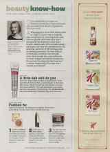 Better Homes & Gardens October 2013 Magazine Article: A little dab will do you