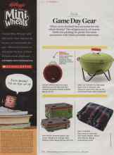 Better Homes & Gardens October 2013 Magazine Article: Game Day Gear
