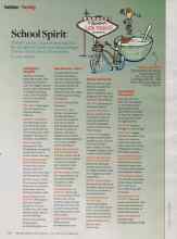 Better Homes & Gardens October 2013 Magazine Article: School Spirit