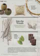 Better Homes & Gardens November 2013 Magazine Article: Into the Woods
