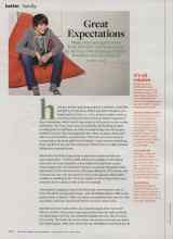 Better Homes & Gardens November 2013 Magazine Article: Great Expectations