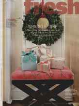 Better Homes & Gardens December 2013 Magazine Article: Jingle All the Way