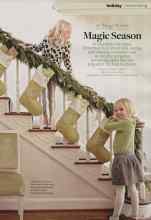 Better Homes & Gardens December 2013 Magazine Article: 10 things to love Magic Season