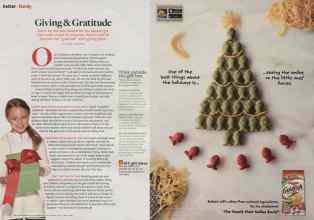 Better Homes & Gardens December 2013 Magazine Article: Page 172