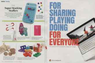 Better Homes & Gardens December 2013 Magazine Article: Page 178