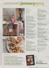 Better Homes & Gardens January 2014 Magazine Article: Page 1