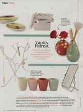 Better Homes & Gardens January 2014 Magazine Article: Vanity Fairest
