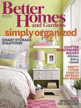 Better Homes & Gardens January 2014 Magazine Cover