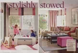 Better Homes & Gardens January 2014 Magazine Article: Stylishly Stowed