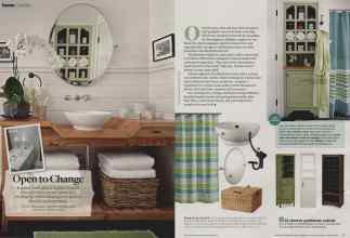 Better Homes & Gardens January 2014 Magazine Article: Open to Change