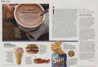 Better Homes & Gardens January 2014 Magazine Article: Go Ahead, Cheat a Little!