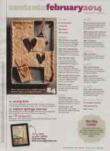 Better Homes & Gardens February 2014 Magazine Article: Page 1