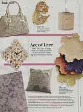 Better Homes & Gardens February 2014 Magazine Article: Ace of Lace