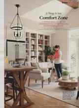 Better Homes & Gardens February 2014 Magazine Article: 10 things to love Comfort Zone