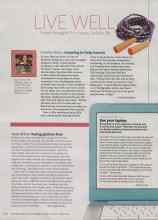 Better Homes & Gardens February 2014 Magazine Article: A HEALTHIER WAY TO... Use your laptop