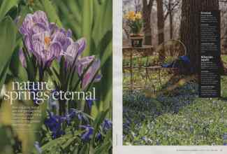 Better Homes & Gardens February 2014 Magazine Article: Nature springs eternal