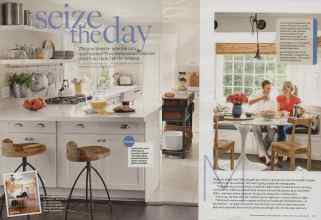 Better Homes & Gardens February 2014 Magazine Article: Seize the day