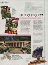 Better Homes & Gardens March 2014 Magazine Article: ALBUQUERQUE NM