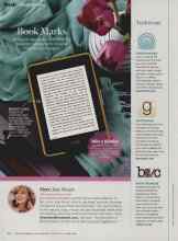 Better Homes & Gardens March 2014 Magazine Article: Book Marks