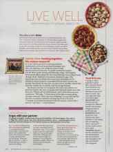 Better Homes & Gardens March 2014 Magazine Article: Family time: Coming together for cancer research