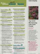 Better Homes & Gardens March 2014 Magazine Article: The NEW Bloomerang Lilac Dark Purple