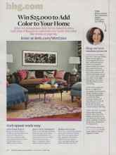Better Homes & Gardens April 2014 Magazine Article: Win $25,000 to Add Color to Your Home