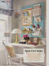Better Homes & Gardens April 2014 Magazine Article: Spot-On Order