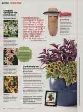 Better Homes & Gardens April 2014 Magazine Article: Containers 101