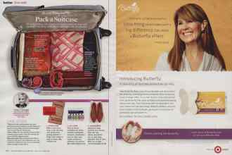 Better Homes & Gardens April 2014 Magazine Article: Page 166