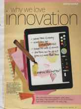 Better Homes & Gardens May 2014 Magazine Article: Why we love innovation