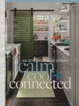 Better Homes & Gardens May 2014 Magazine Article: Our 2014 Innovation Kitchen Calm cool + connected