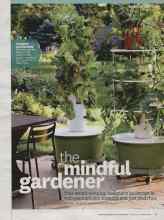 Better Homes & Gardens May 2014 Magazine Article: The mindful gardener