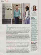Better Homes & Gardens May 2014 Magazine Article: The good kid project Civility