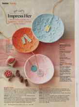 Better Homes & Gardens May 2014 Magazine Article: Get crafty Impress Her