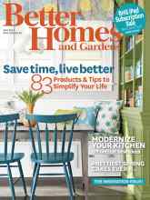 Better Homes & Gardens May 2014 Magazine Cover