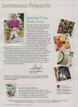 Better Homes & Gardens June 2014 Magazine Article: Summer Fun, Made Easy