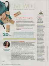 Better Homes & Gardens June 2014 Magazine Article: A HEALTHIER WAY TO... Use bug repellent