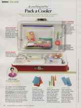 Better Homes & Gardens June 2014 Magazine Article: Pack a Cooler