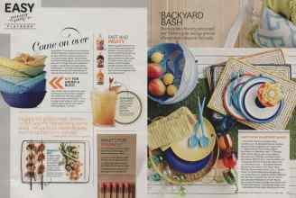 Better Homes & Gardens June 2014 Magazine Article: Page 44