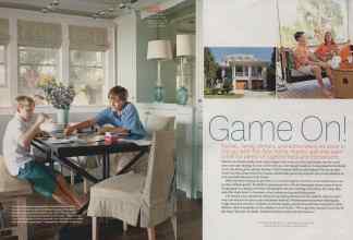 Better Homes & Gardens June 2014 Magazine Article: Game On!