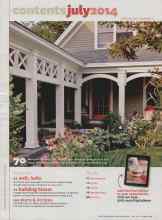 Better Homes & Gardens July 2014 Magazine Article: Page 1