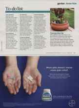 Better Homes & Gardens July 2014 Magazine Article: To-do list